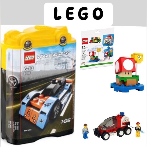 Lego Accessories - LEGO set 3 legos 8193-30385-4605